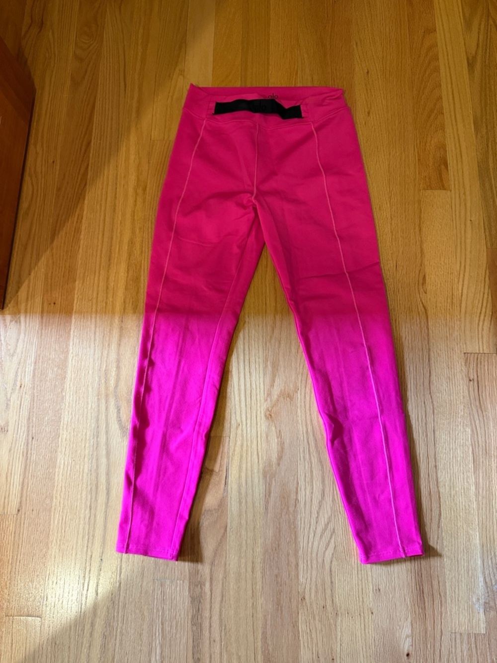 Alo High Waist 7/8 Visionary Legging Neon Pink Size Small